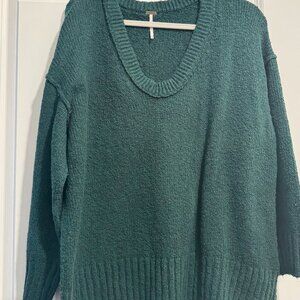 Free People Brookside Tunic Pine Needle
